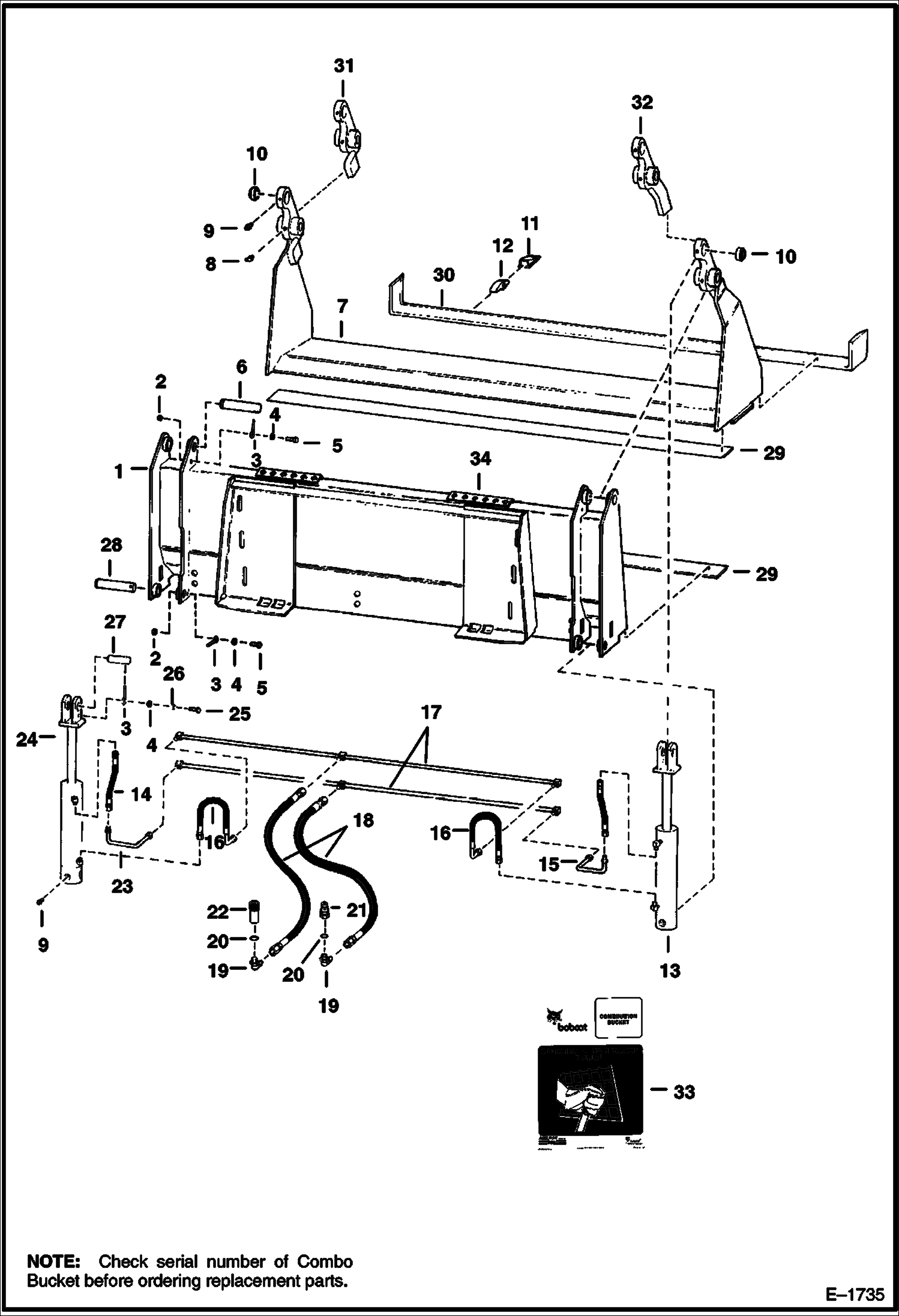 ДВУХЧЕЛЮСТНОЙ КОВШ 60-- (1524ММ) СЕРИЙНЫЙ НОМЕР 451900210 И 451700344 И НИЖЕ