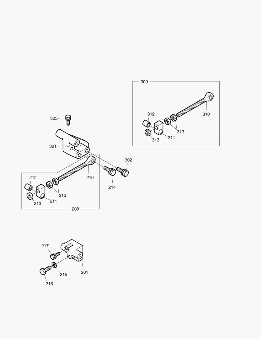 027 ALTERNATOR & AIR COMP. MOUNTING