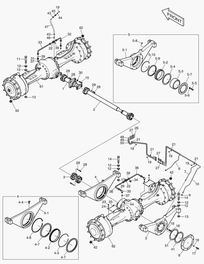 1040 AXLE & DRIVE SHAFT