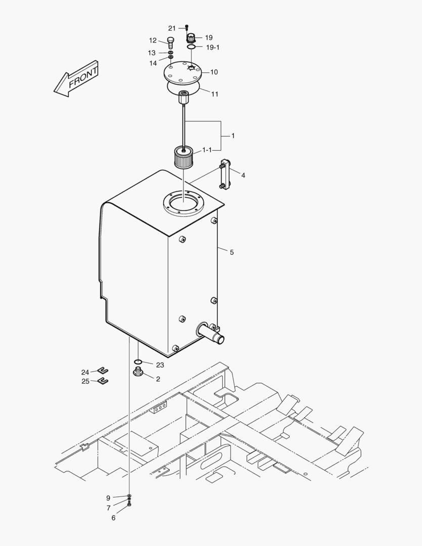 РЕЗЕРВУАР ДЛЯ МАСЛА