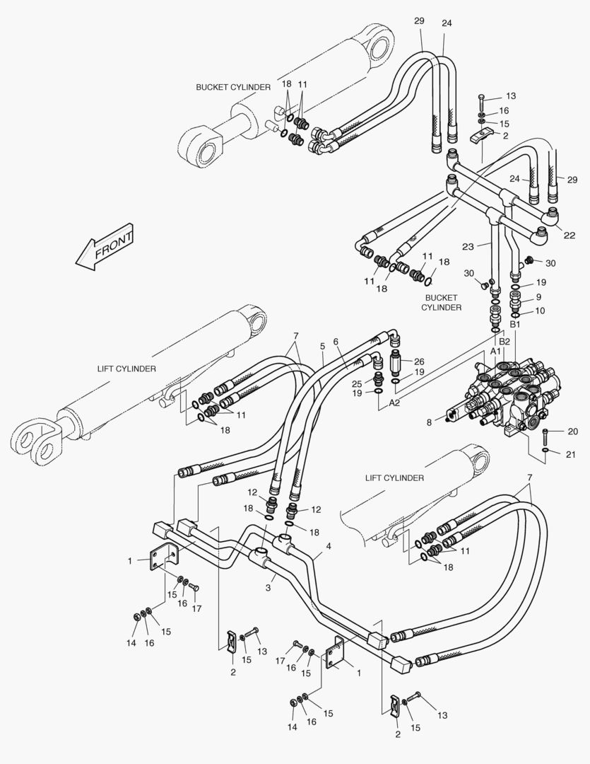 РЕКУЛИРУЮЩИЙ КЛАПАН ТРУБОПРОВОДА-3 КАТУШКИ