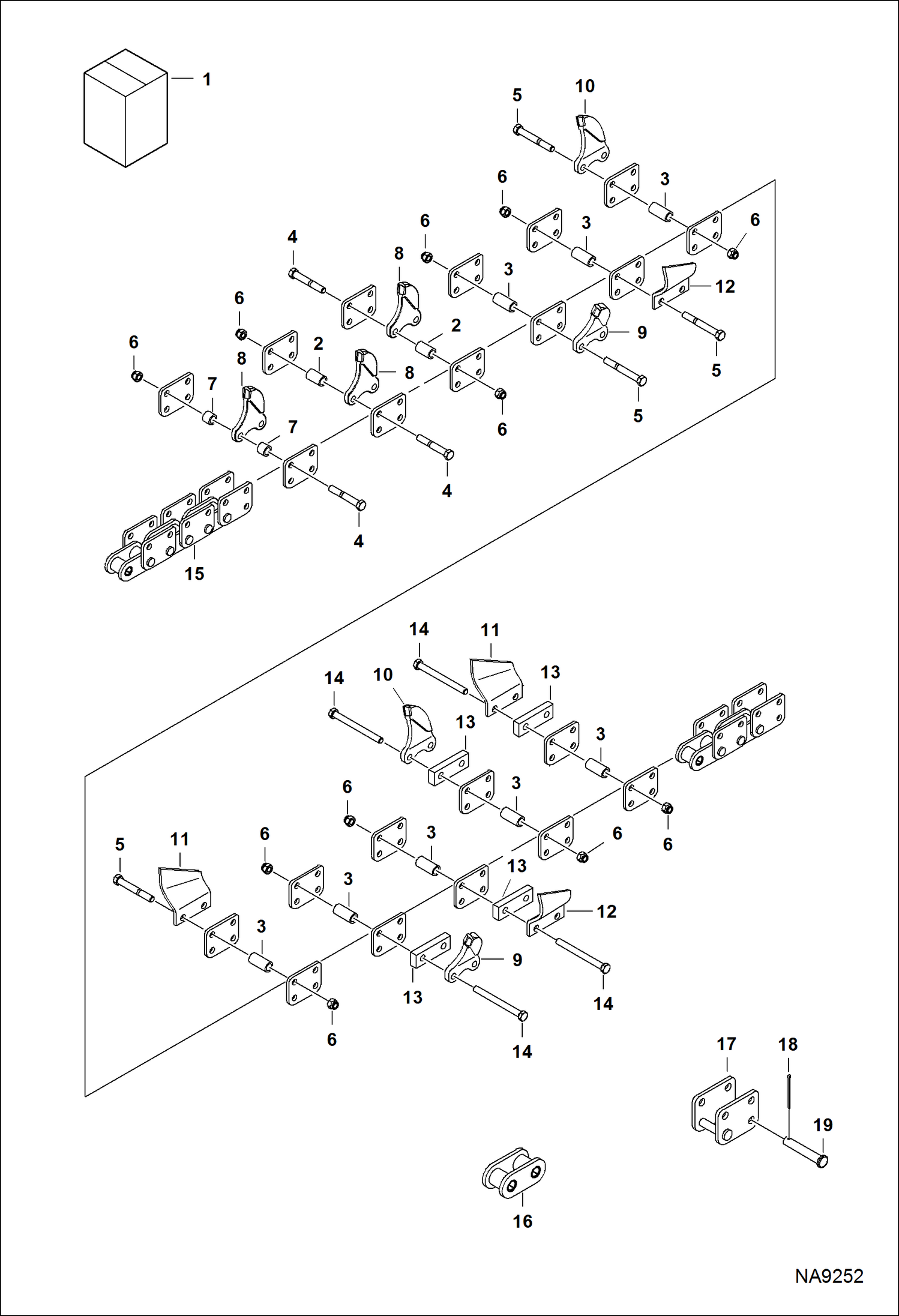 8-- ЦЕПЬ) (BT1090 B3B5)