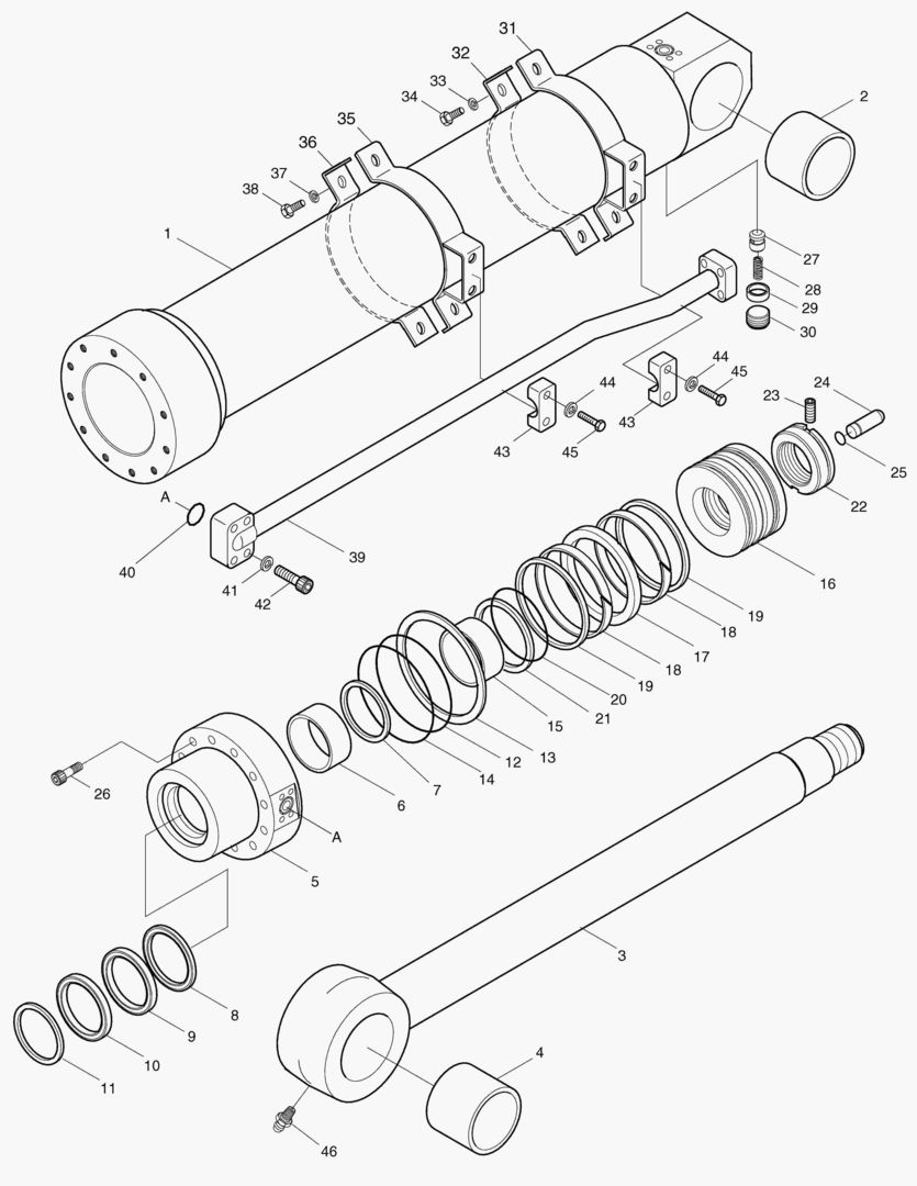 ЦИЛИНДР РУКОЯТКИ