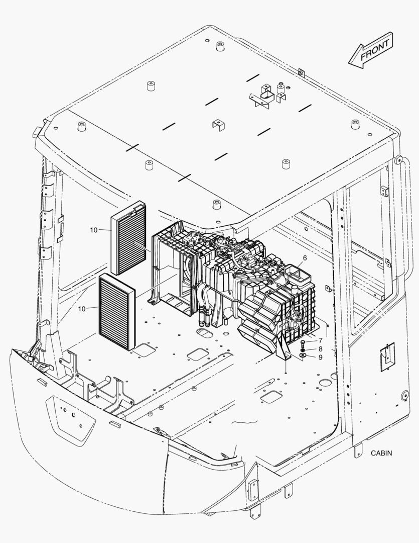 КОНДИЦИОНЕР - КАБИНА