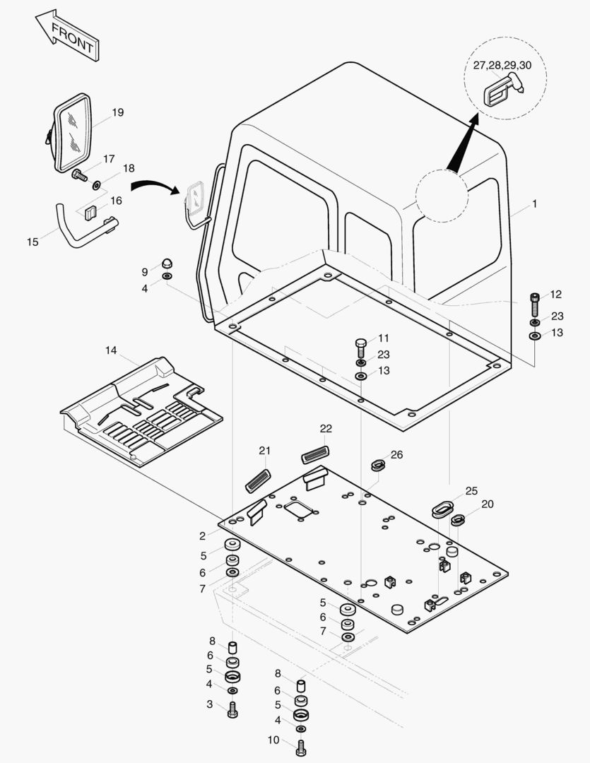 КАБИНА В СБОРЕ