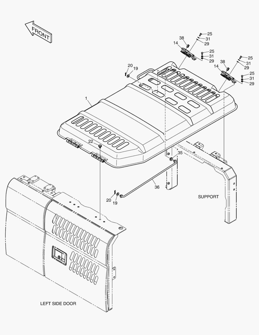 КРЫШКА В СБОРЕ