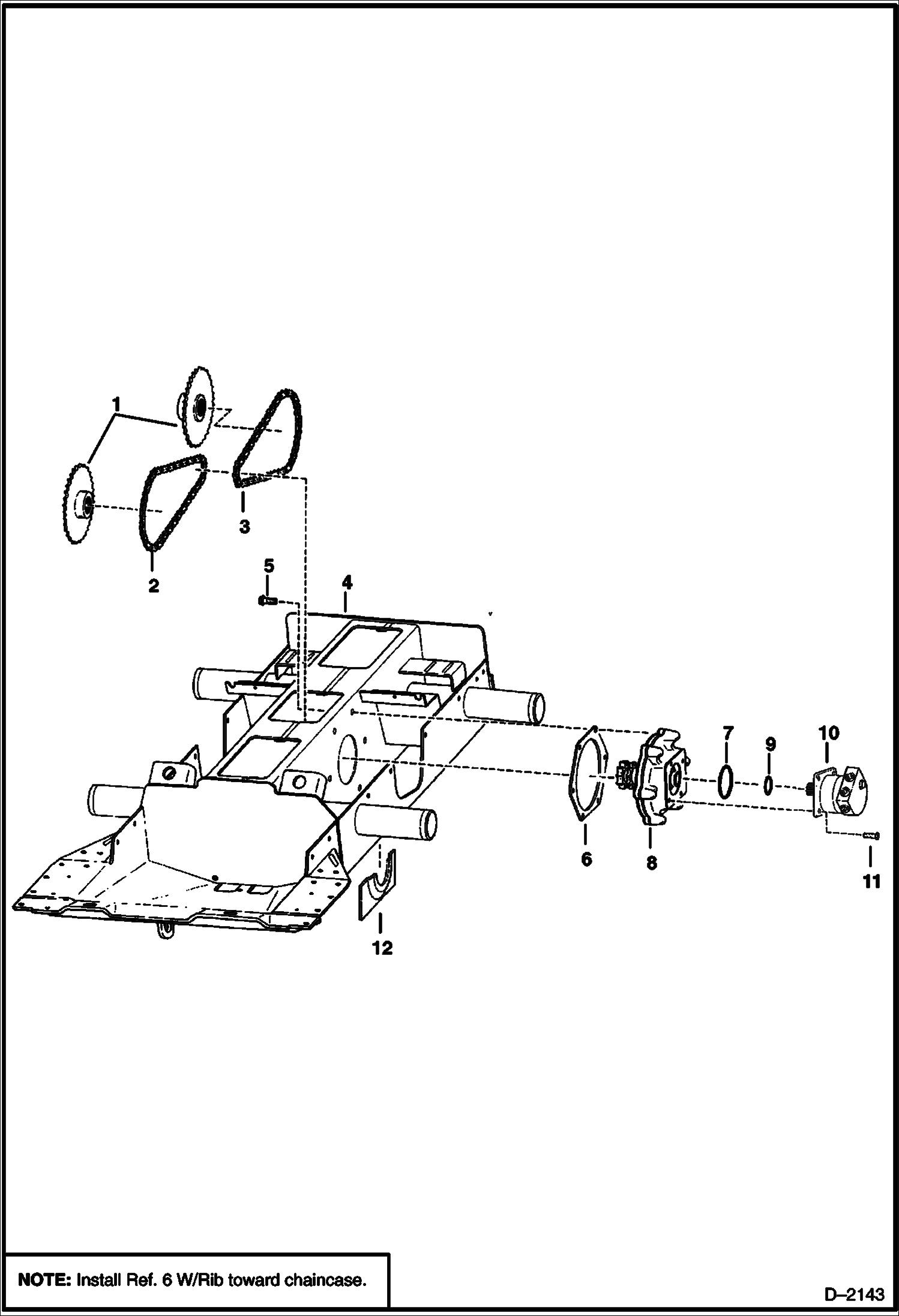 Схема ПРИВОДНОЙ МЕХАНИЗМ (СЕРИЙНЫЙ НОМЕР 509639899 И ВЫШЕ, 509616505 - 509634999)