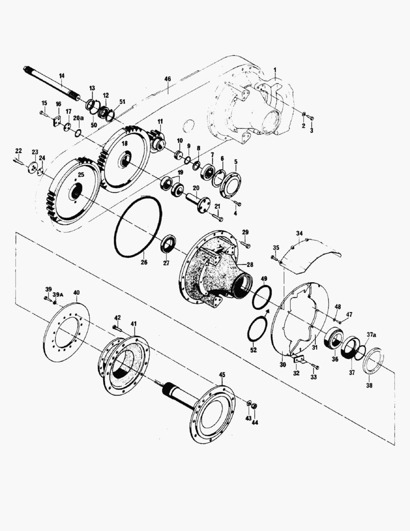 G038-11 DRIVE LINE; REAR