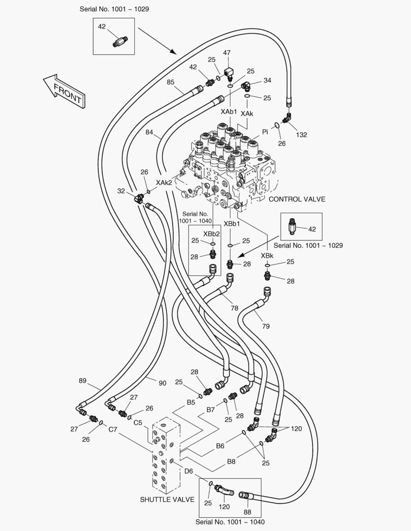 1340 PILOT PIPING(5) [1001~1055]