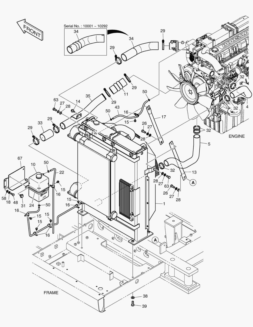 ОПОРТНЫЙ УЗЕЛ РАДИАТОРА