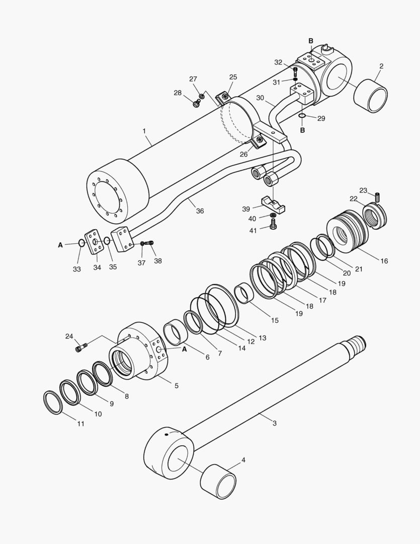 ЦИЛИНДР СТРЕЛЫ