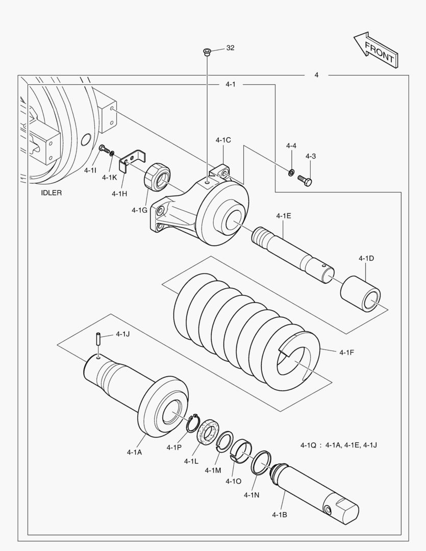 ПРУЖИНЫ ГУСЕНИЦЫ