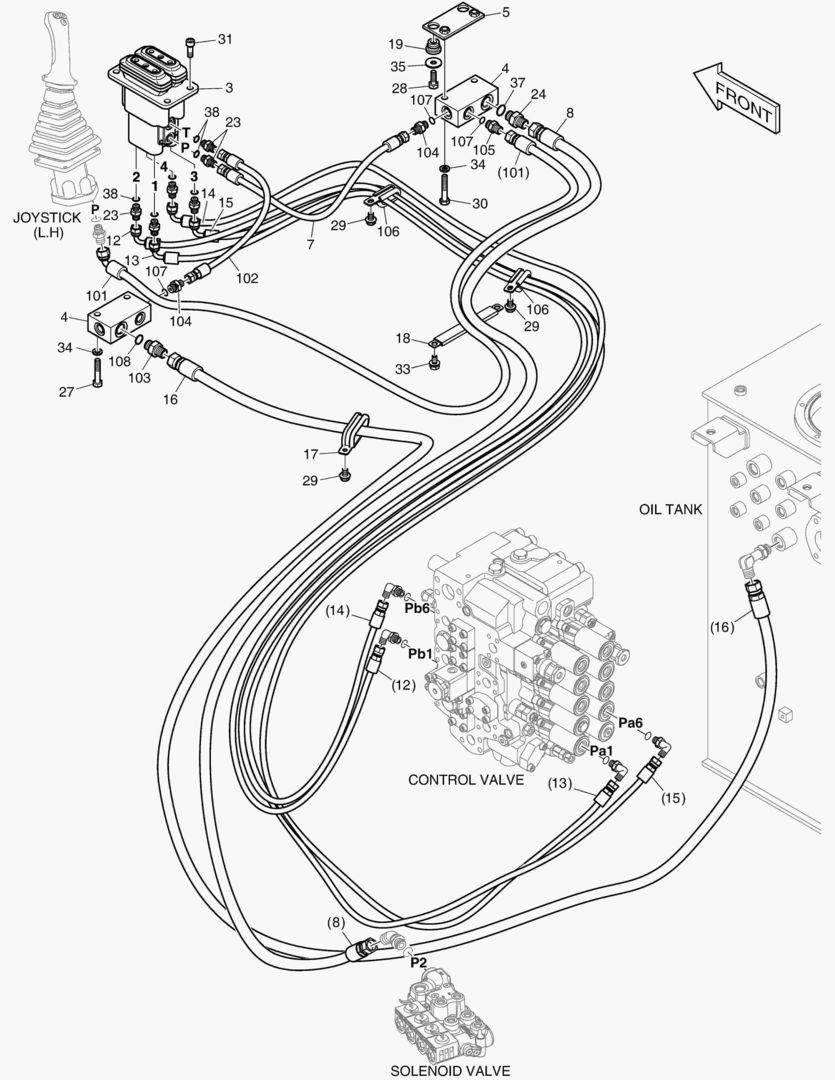 Спецтехника 7200 PILOT PIPING(3) - ROPS - главное фото