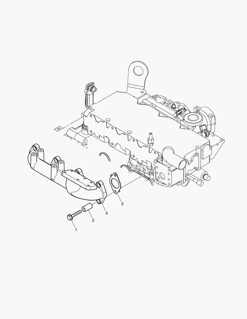 045 EXHAUST MANIFOLD