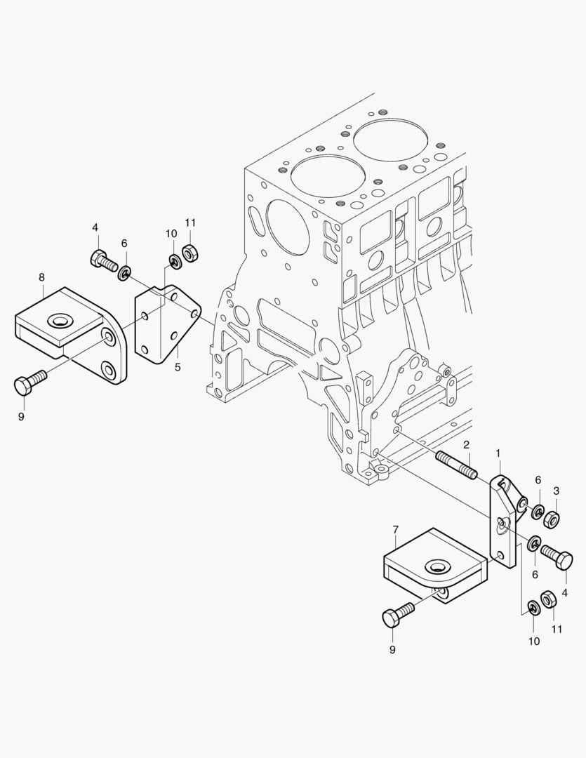 МОНТАЖ ДВИГАТЕЛЯ