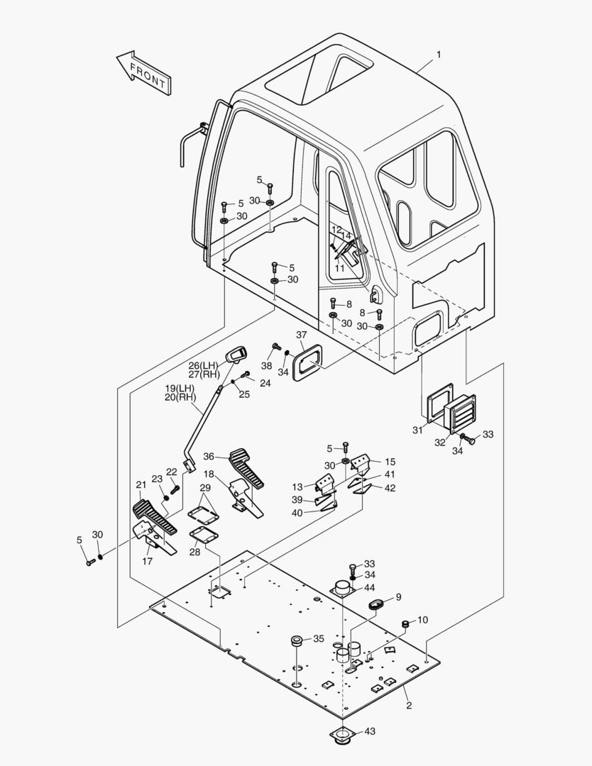 КАБИНА В СБОРЕ