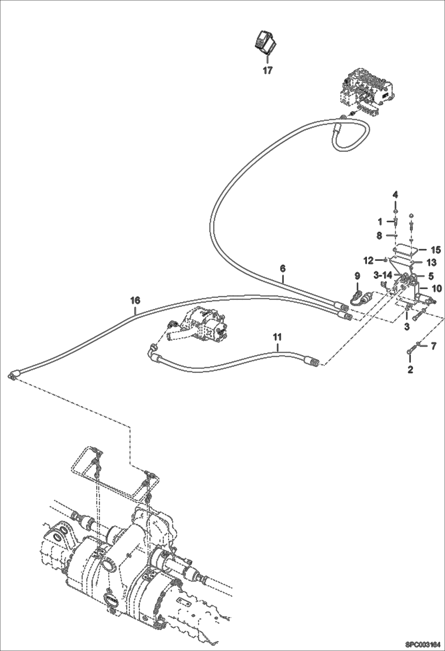 ГИДРАВЛИЧЕСКАЯ СИСТЕМА СТОЯНОЧНОГО ТОРМОЗА