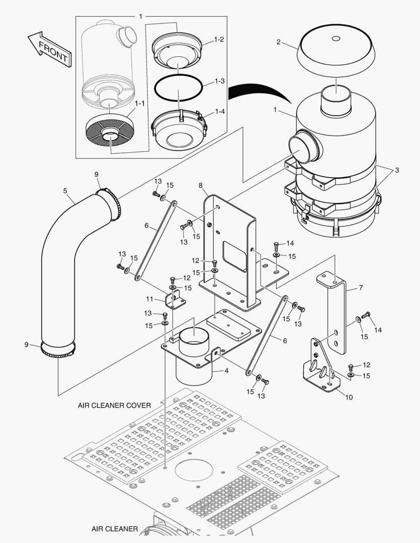 ВОЗДУХООЧИСТИТЕЛЬ - НЕФТЯНАЯ СМАЗКА