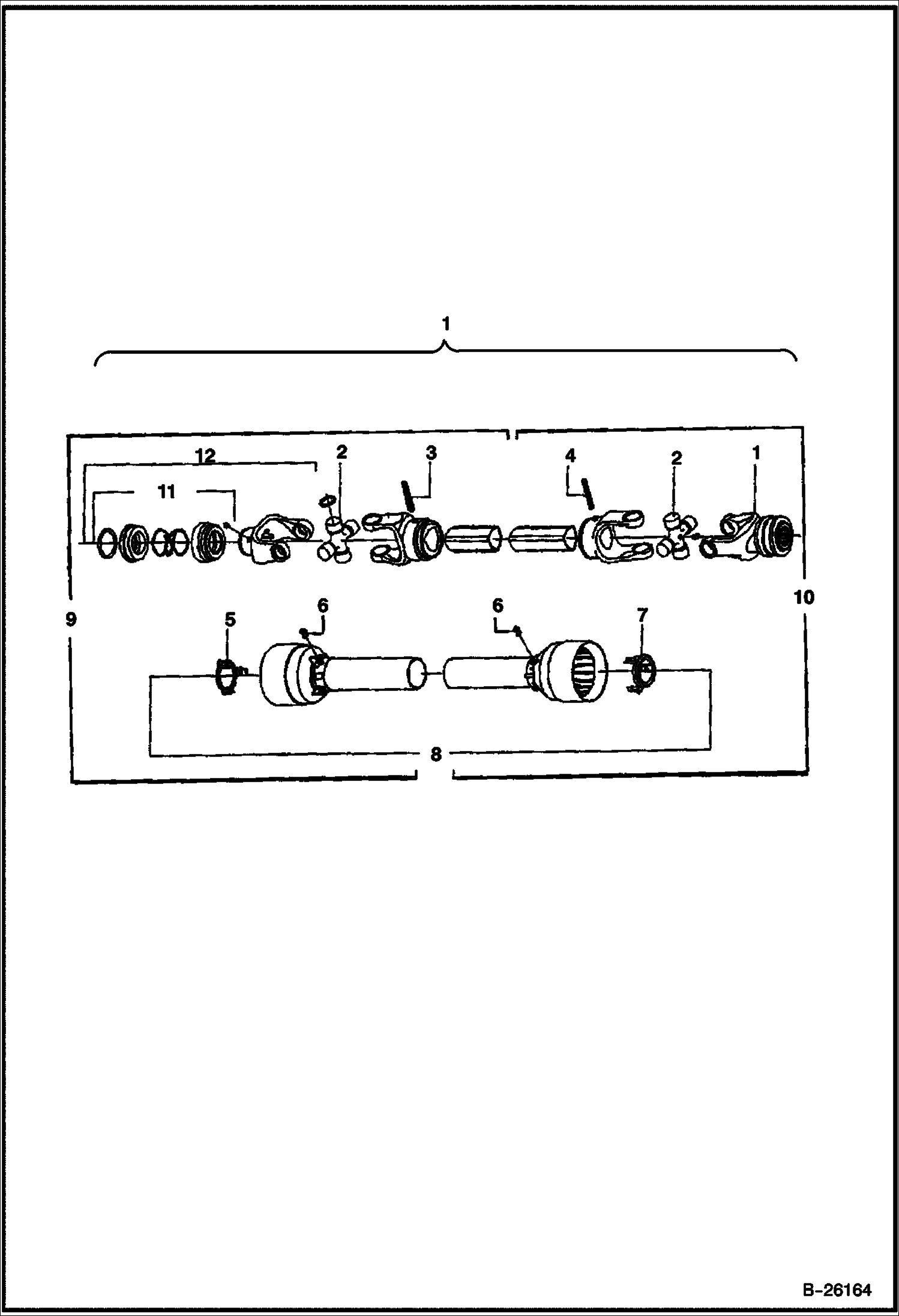 ГАЗОНОКОСИЛКА (ВАЛ ПРИВОДА) (3FM60 A1FR) (3FM72 A1FS)