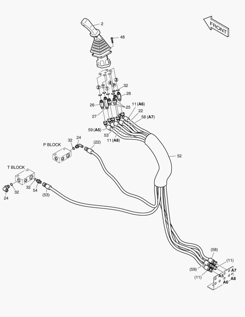 ТРУБОПРОВОД СЕРВОУПРАВЛЕНИЯ(7)
