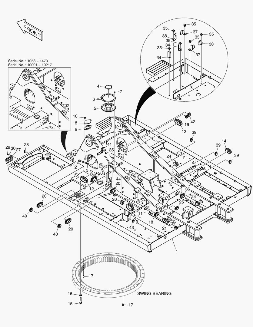Схема 1100 MAIN FRAME