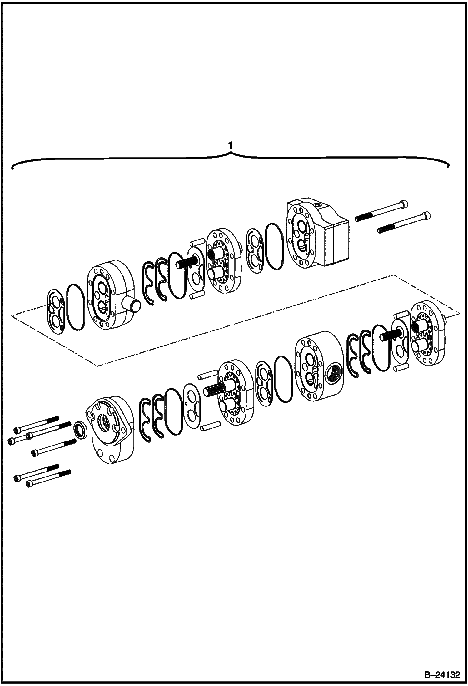 ТРОЙНОЙ ШЕСТЕРЕНЧАТЫЙ НАСОС