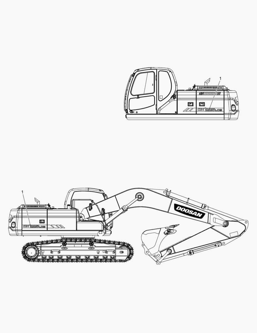 ПРЕДУПРЕЖДАЮЩАЯ ТАБЛИЧКА - НИМЕНОВАНИЕ ТЕХНИКИ(ГИДРАВЛИЧЕСКИЙ)
