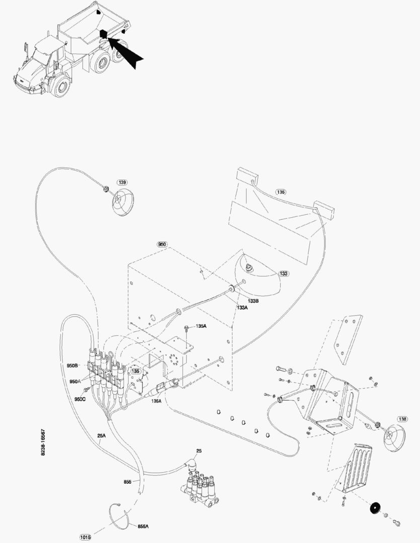Спецтехника G220-4 ELECTRICAL SYSTEM; REAR WAGON - MT25 - главное фото