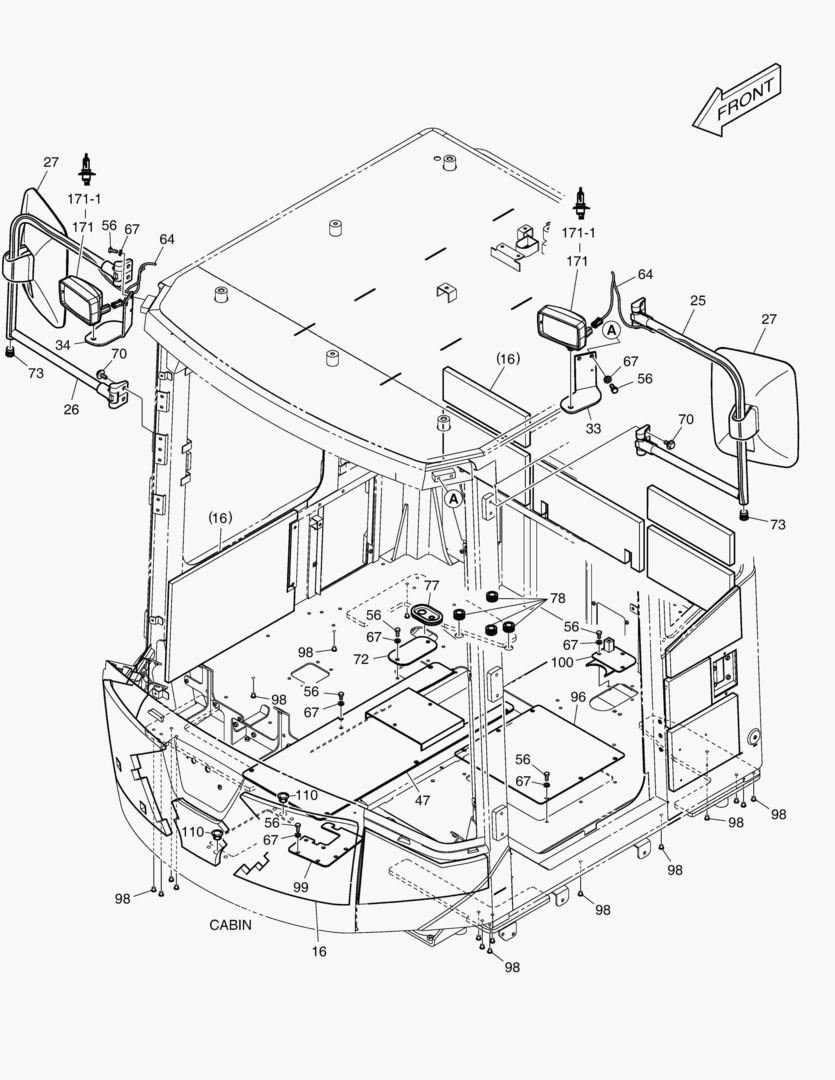 6020 CABIN(2) - BODY