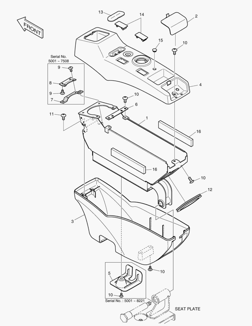 ПУЛЬТ УПРАВЛЕНИЯ - ПРАВОСТОРОННИЙ
