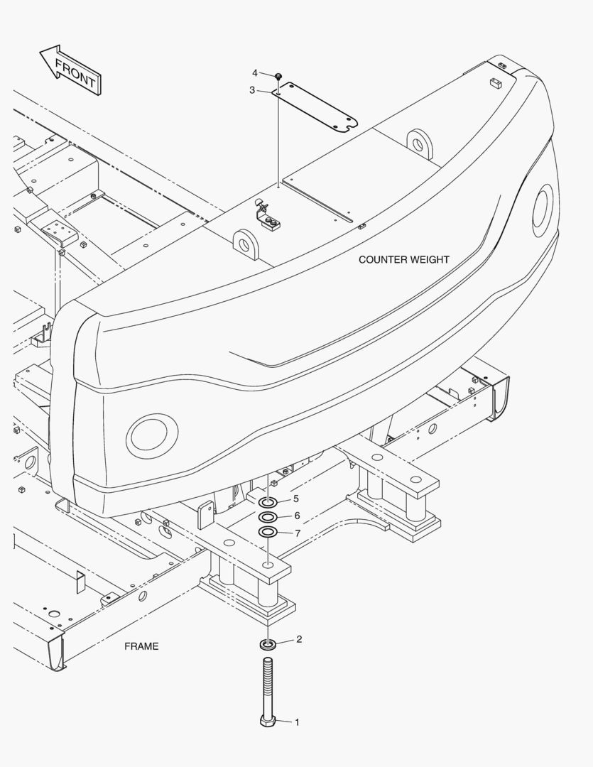 УСТАНОВКА ПРОТИВОВЕСА