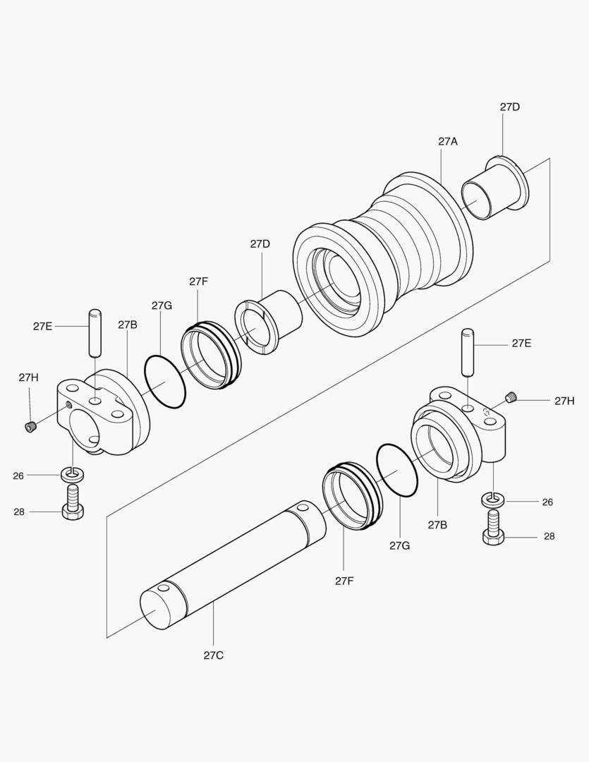 Схема НИЖНИЙ ПОДШИПНИК
