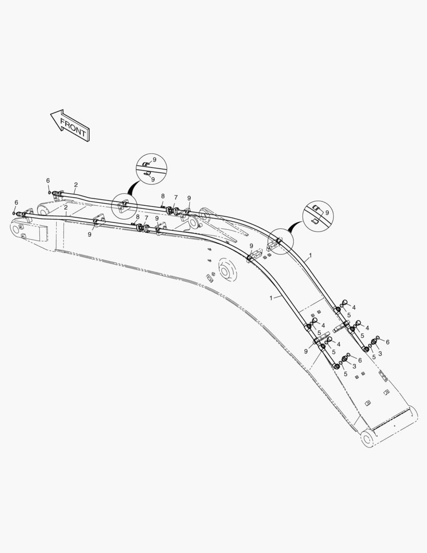 ГИДРОСИСТЕМА СТРЕЛЫ-PE3C
