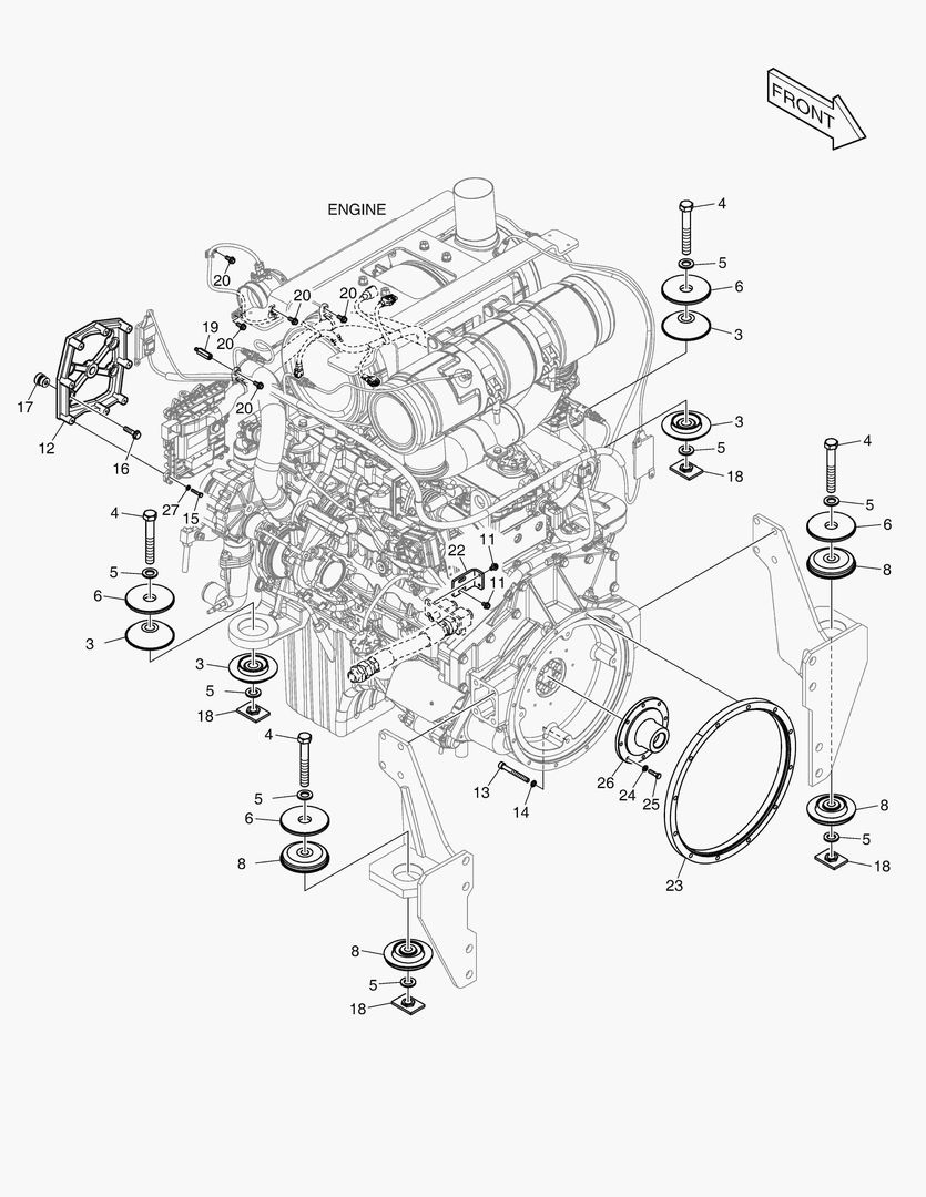 МОНТАЖ ДВИГАТЕЛЯ(1)