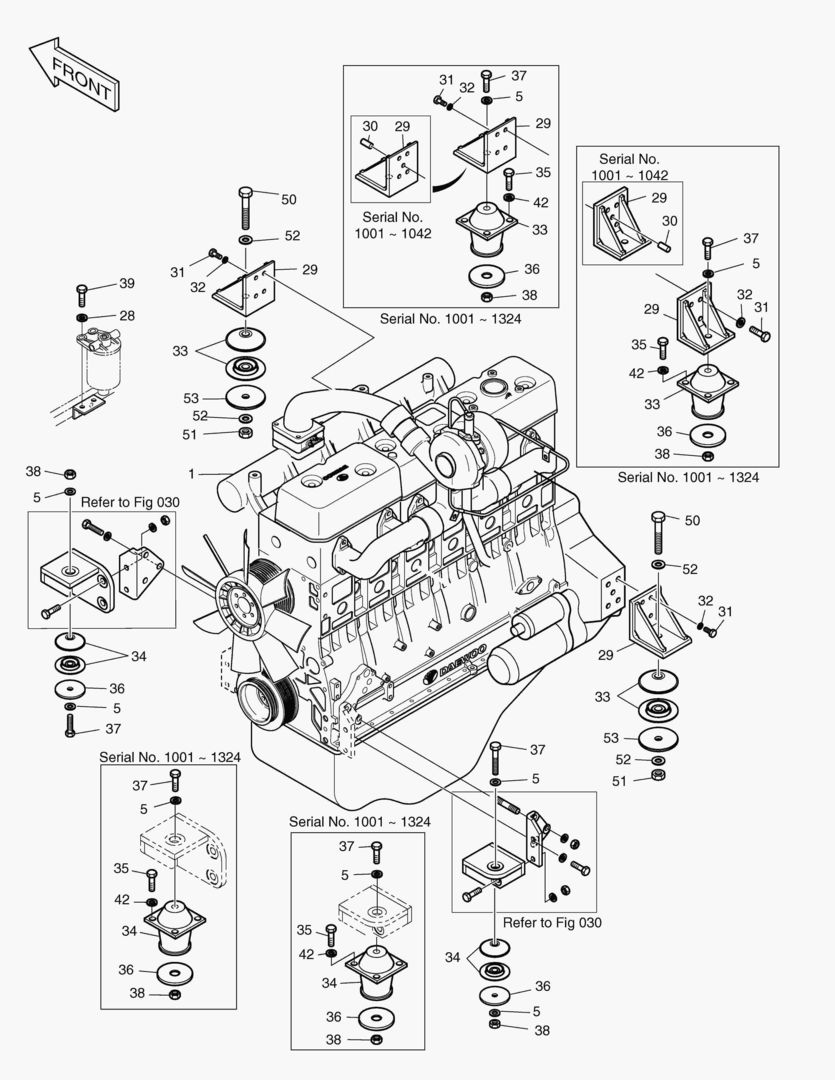 МОНТАЖ ДВИГАТЕЛЯ