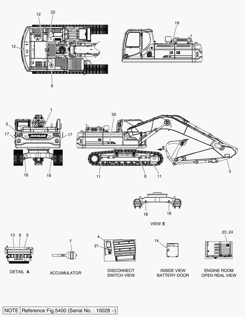 5160 NAME PLATE - EUROPE [10001~10027]