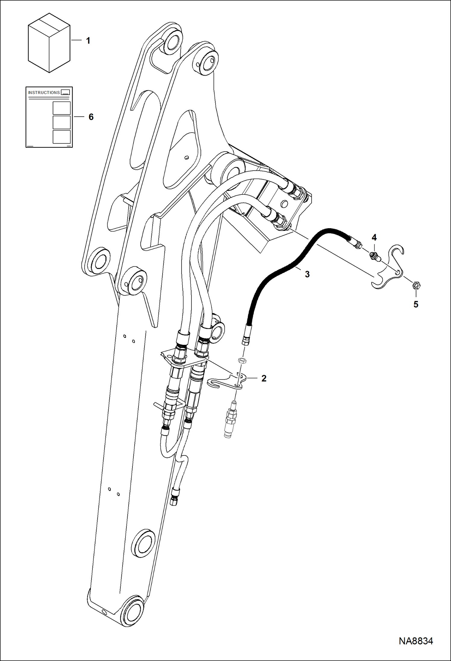 КОМПЛЕКТ СЛИВОВ КАРТЕРА (КОРОТКИЙ КРОНШТЕЙН)