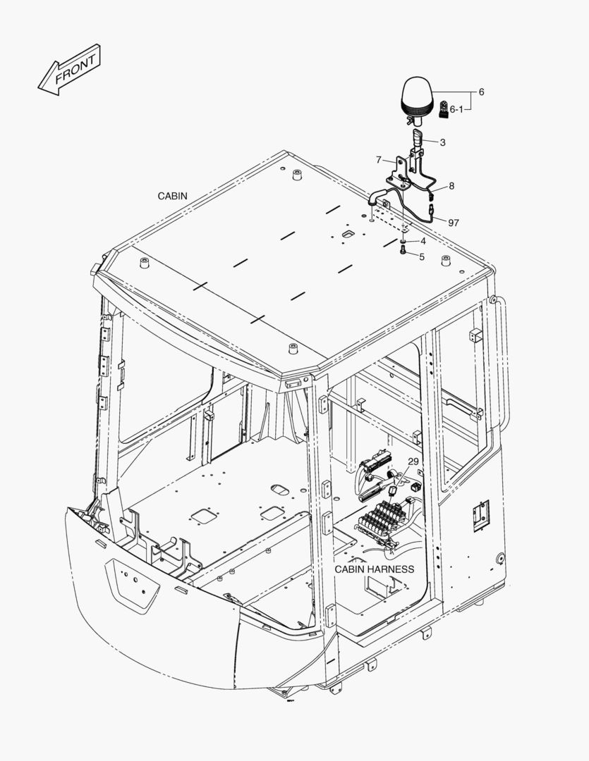 1550 ROTATING BEACON