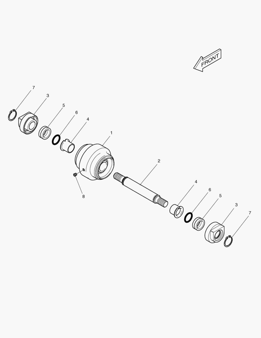 2150 LOWER ROLLER [50001~50463]