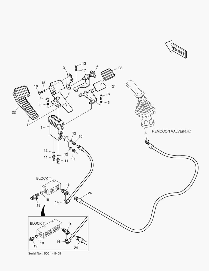 ТРУБОПРОВОД СЕРВОУПРАВЛЕНИЯ - 2 ПУТИ(2)