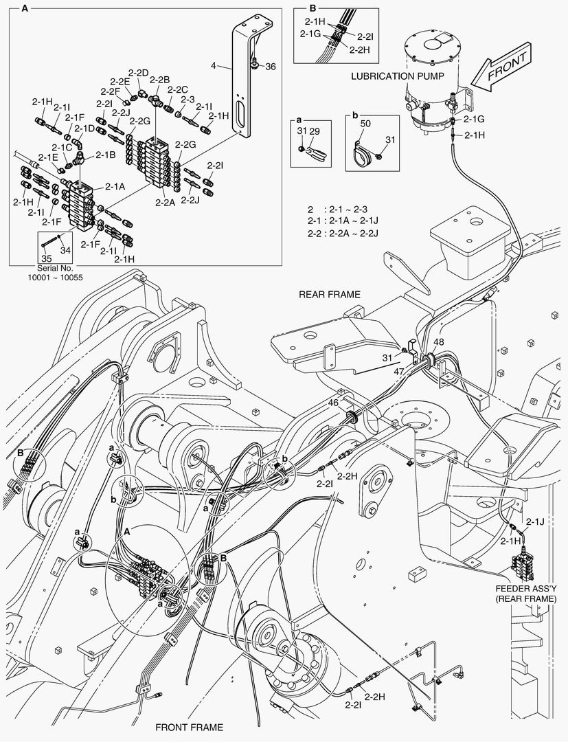 СМАЗКА - ПИТАТЕЛЬ(ПЕРЕДНЯЯ РАМА)