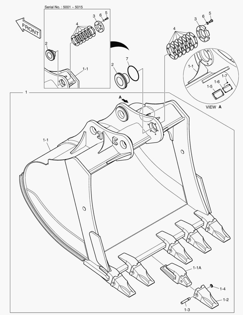 6790 BUCKET - 4.5гЋҐ(H.D) [5001~5127]