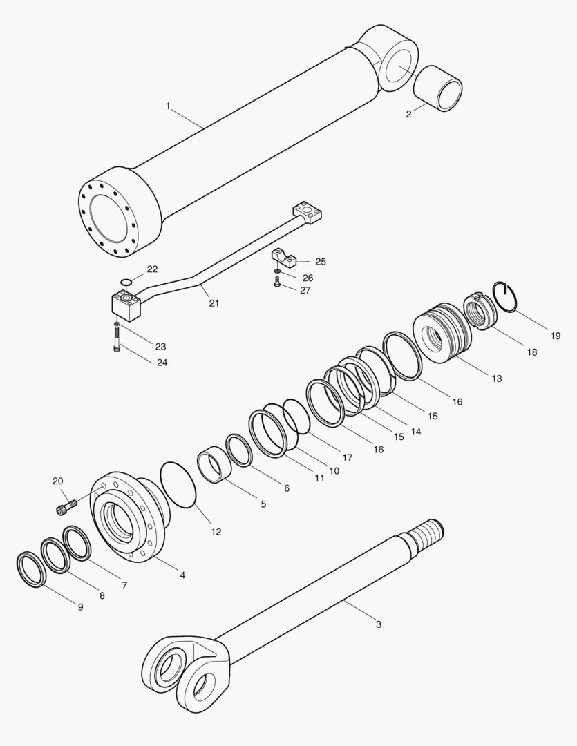 3590 LIFT CYLINDER [1001~1167]