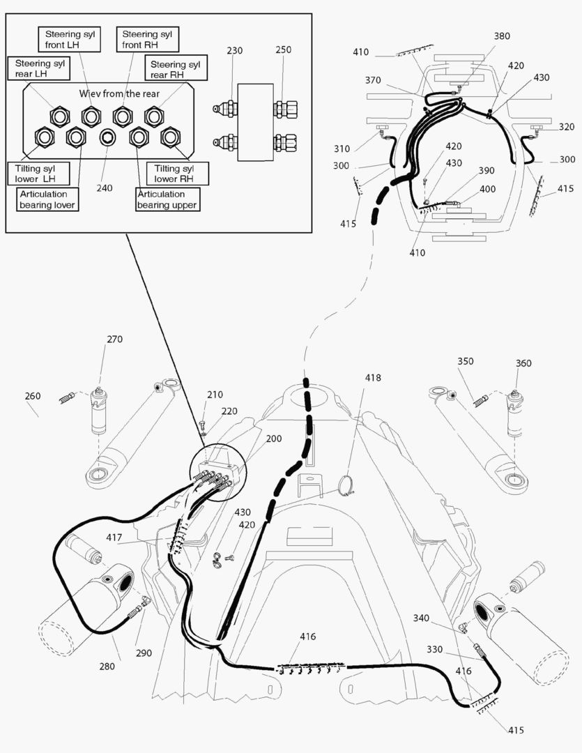 G490-4 ARTICULATION AND CYLINDERS