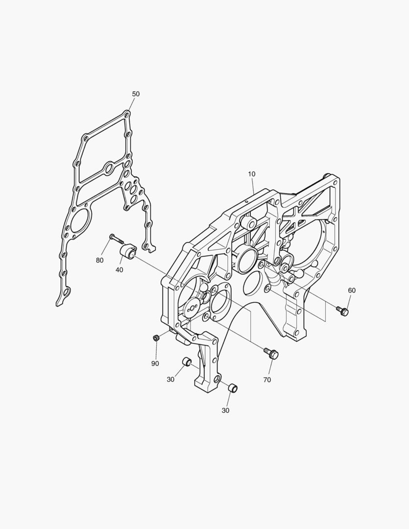 КАРТЕР РАСПРЕДЕЛИТЕЛЬНЫХ ШЕСТЕРЕН