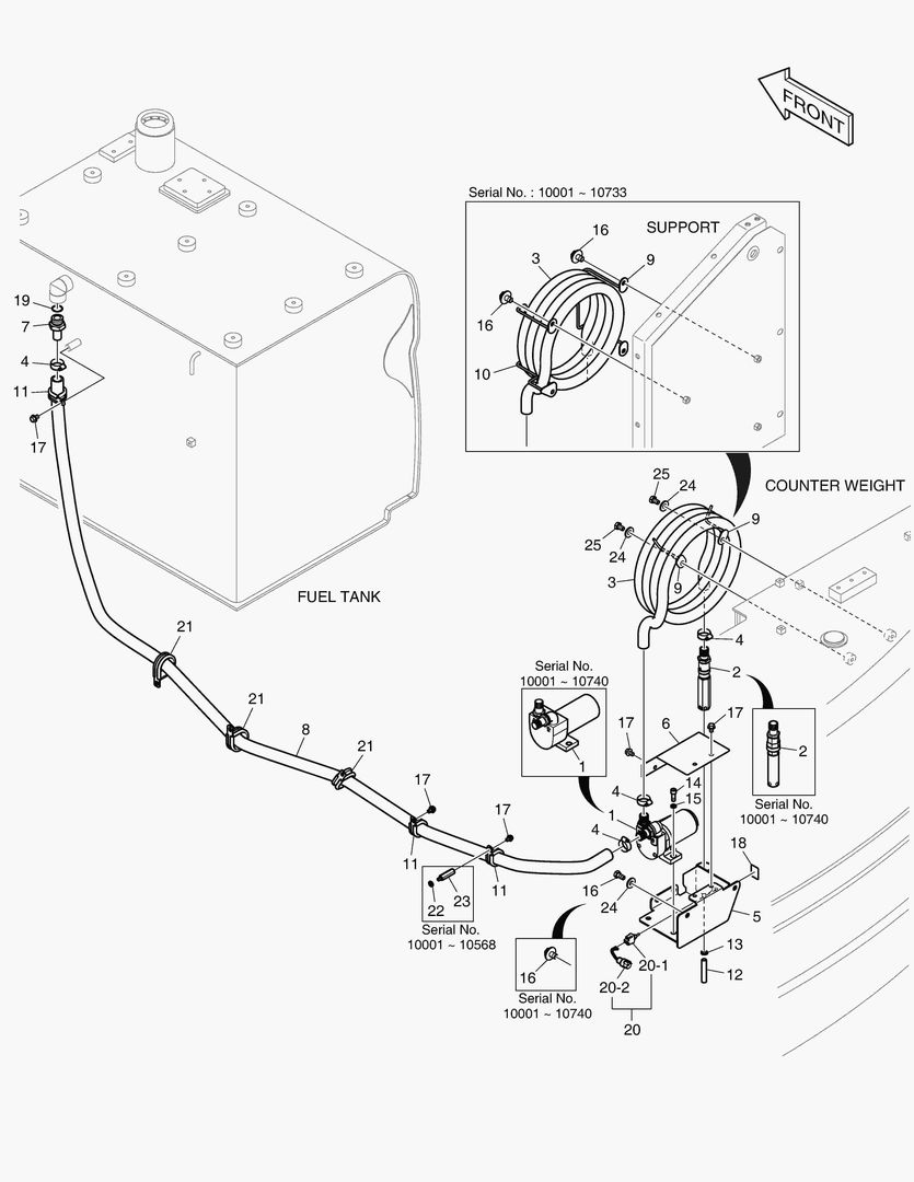 6120 FUEL FILLER PUMP