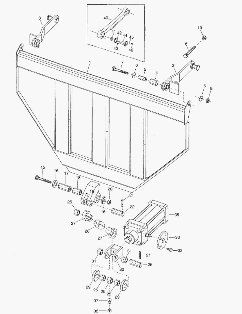 G085-1 TOP TAIL GATE