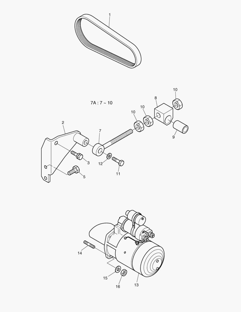 Схема 029 ELECTRIC PARTS & TACHOMETER DRIVE