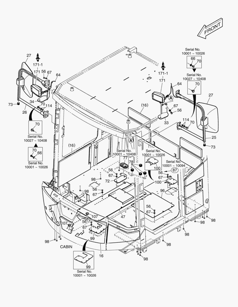 1410 CABIN(2) - BODY