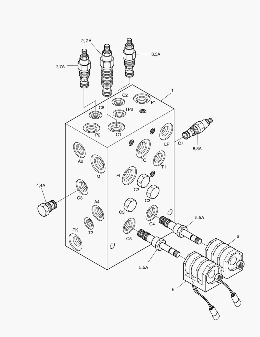 3450 BRAKE & PILOT SUPPLY VALVE